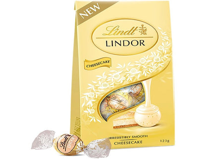 Lindt Lindor Cheesecake White Chocolate Bag 123g