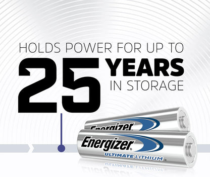 Energizer | Ultimate AA Lithium Batteries - (4 Pieces)