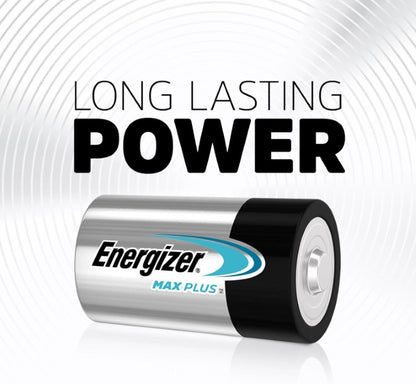 Energizer | Max Plus Alkaline D Battery - (2 Pieces)