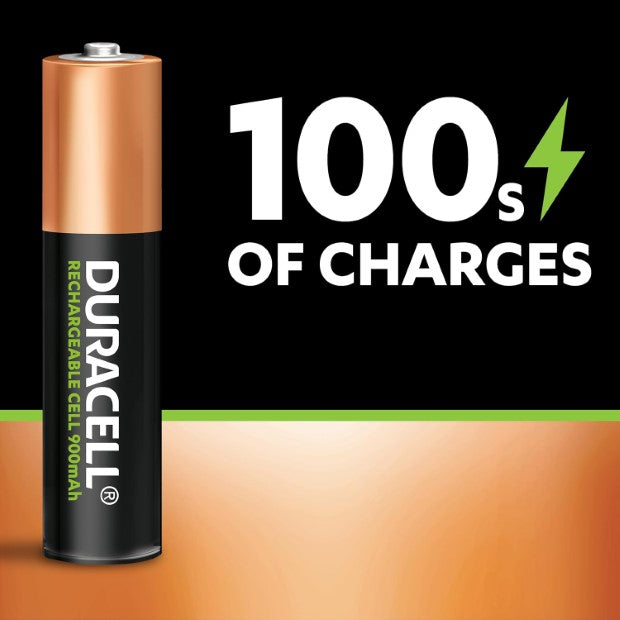 Duracell | Rechargeable AAA Batteries - (Pack of 4)