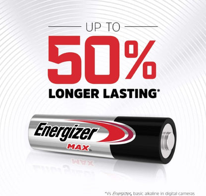 Energizer | AA Batteries, MAX Alkaline - (Pack of 20)