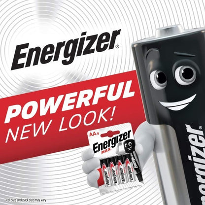 Energizer | AA Batteries, MAX Alkaline - (Pack of 30)