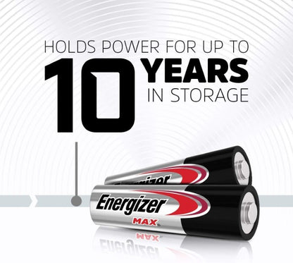 Energizer | AA Batteries, MAX Alkaline - (Pack of 30)