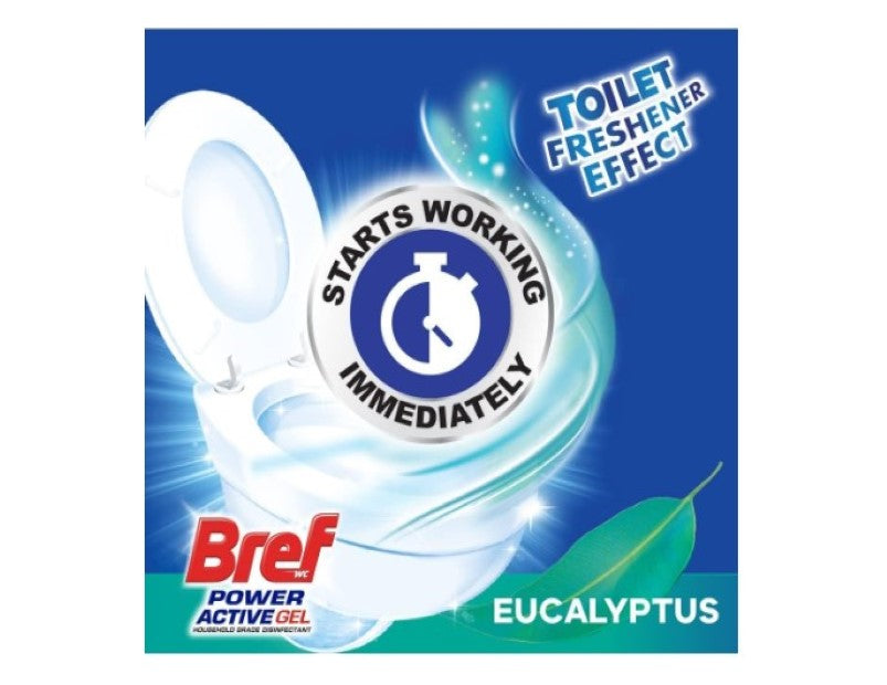 Bref Power Active Gel Eucalyptus Toilet Cleaner 700mL