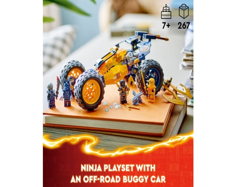 LEGO NINJAGO Arin's Ninja Off-Road Buggy Car 71811