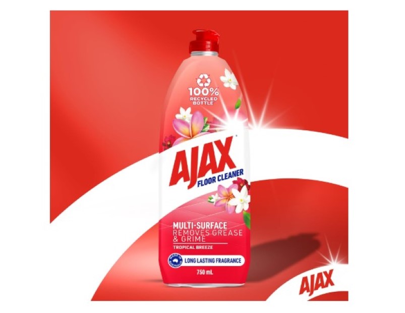 Ajax Tropical Breeze Divine Blends Floor Cleaner 750 ml