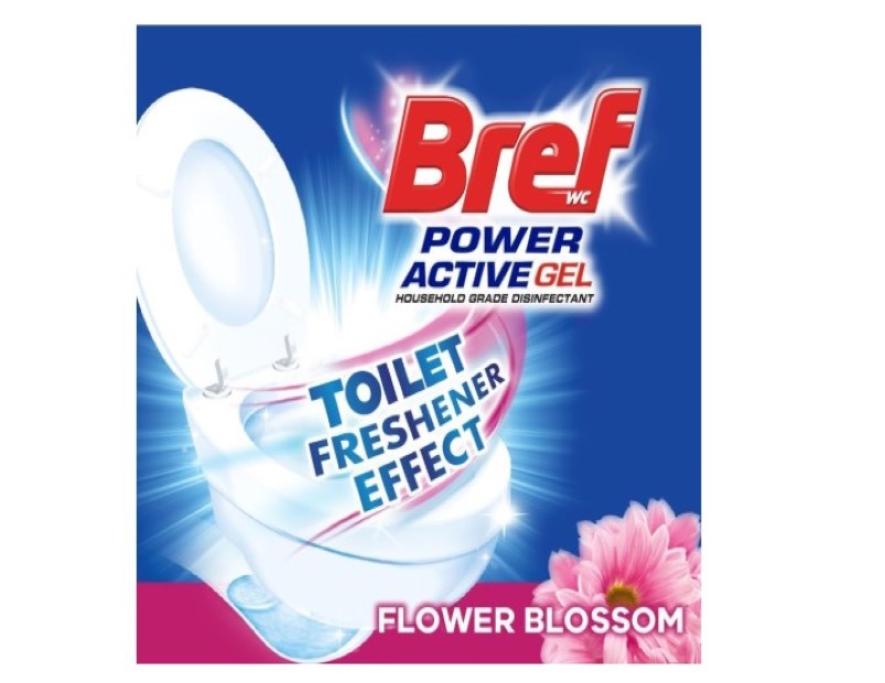 Bref Power Active Flower Blossom Toilet Cleaner Gel 700 ml