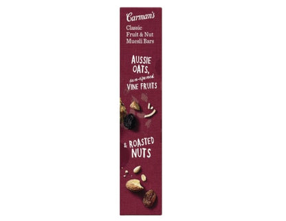 Carman's Muesli Bar Classic Fruit & Nut, 6-pack (270g)