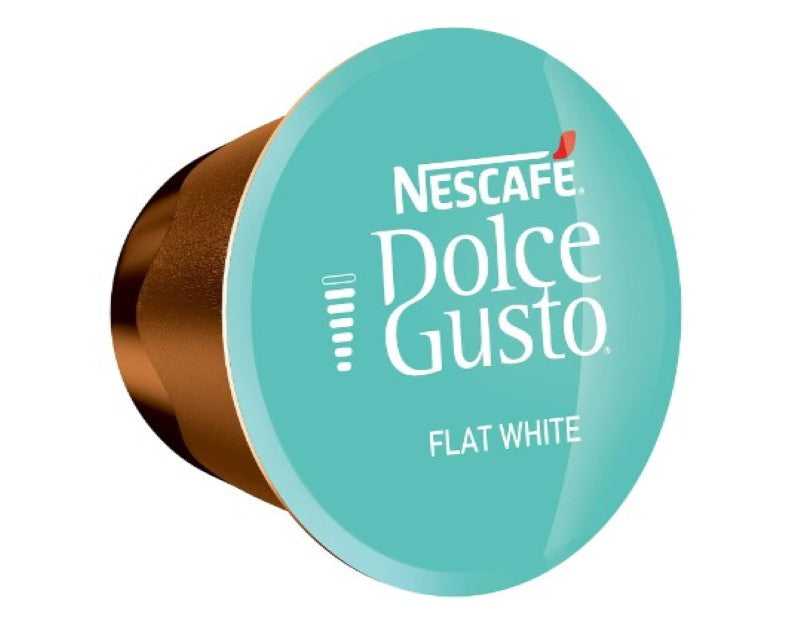 NESCAFÉ DOLCE GUSTO Flat White Coffee Capsules Box of 16 Servings