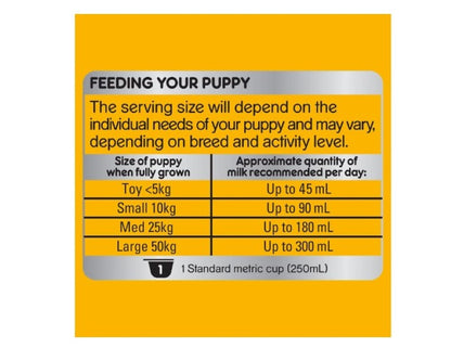 PEDIGREE Puppy Milk Dog 1 Litre, 8 Pack