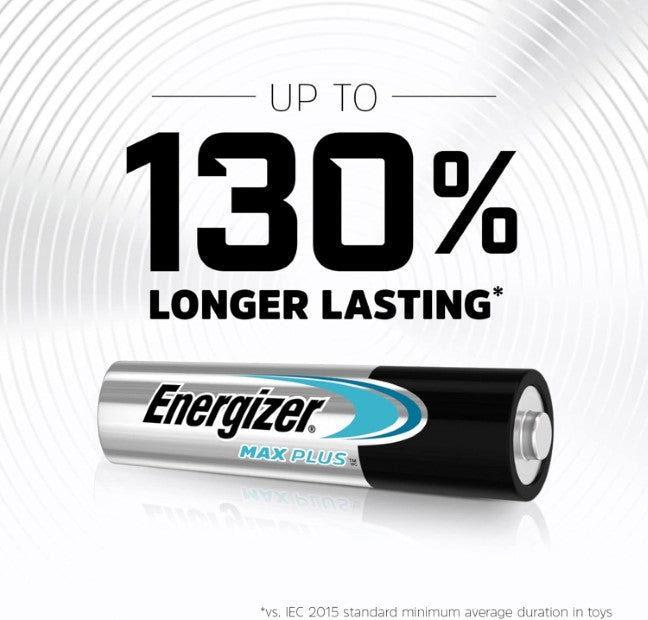 Energizer | Max Plus AAA Alkaline Batteries - 12 Pack