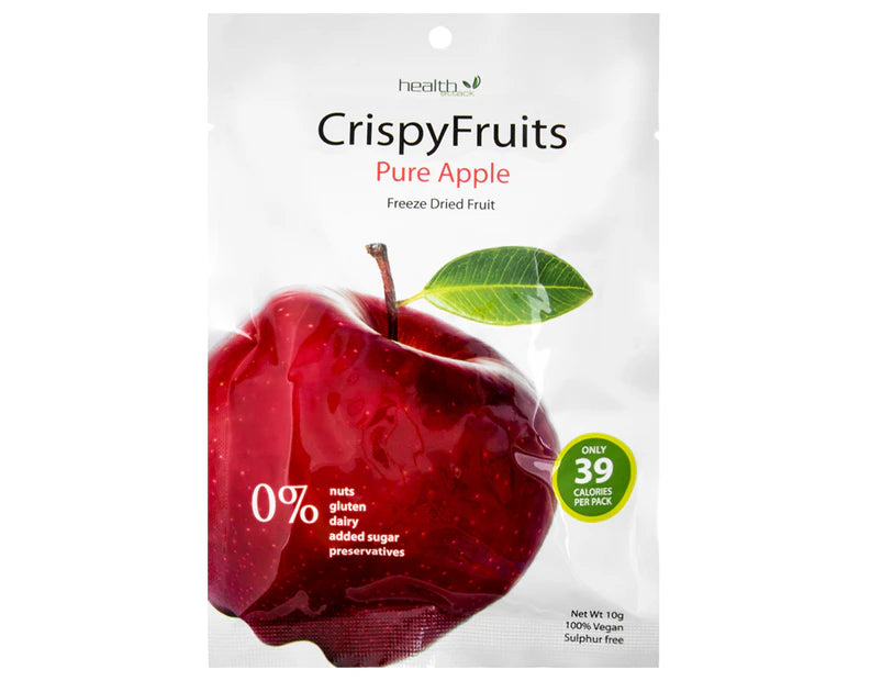 CrispyFruits Freeze Dried Pure Apple 10g - 12 Pack