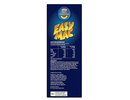 Kraft Mac and Cheese Classic Cheese Pasta Easy Microwaveable Macaroni Instant Pasta Quick Meal 560g