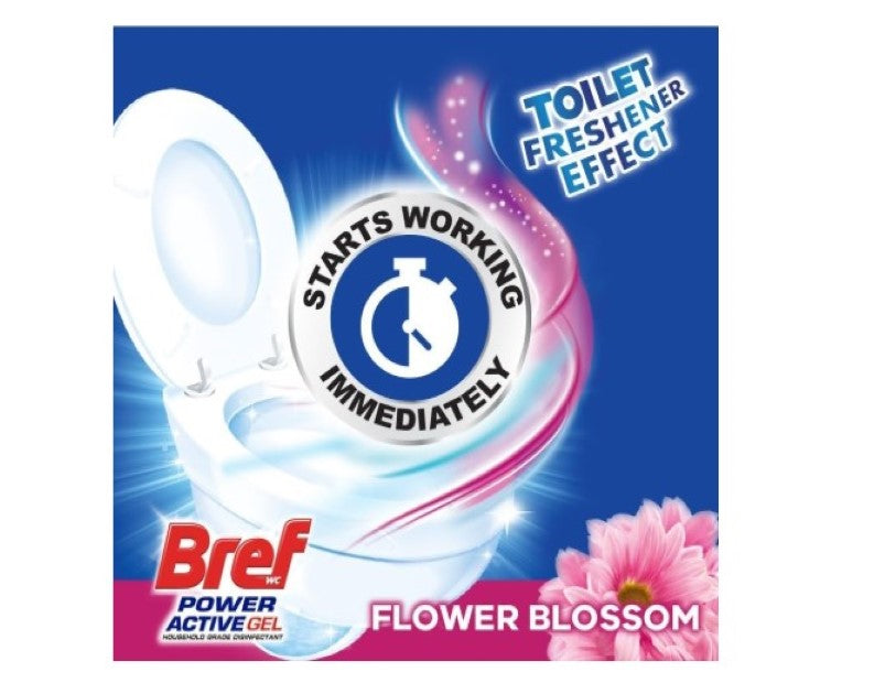 Bref Power Active Flower Blossom Toilet Cleaner Gel 700 ml