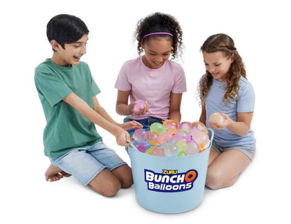 Zuru Bunch O Balloons Water Slide Wipeout and Self-Sealing Water Balloons Set