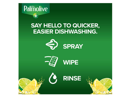 Palmolive Ultra Power Dish Soap & Kitchen Spray - Lemon Lime Fusion, 375ml