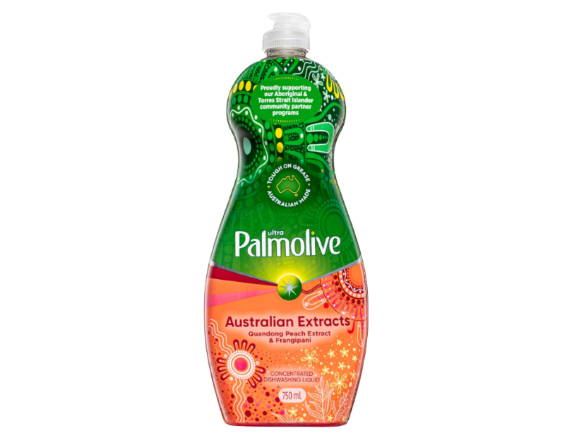 Palmolive Ultra Australian Extracts Dishwashing Liquid - Quandong Peach & Frangipani, 750ml