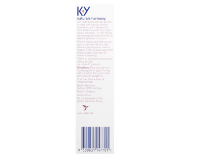 Durex KY Naturals Harmony Intimate Gel 100mL