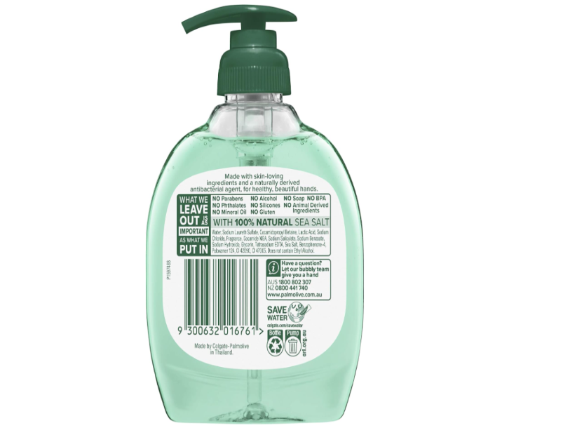 Palmolive Antibacterial Sea Minerals Pump Hand Wash 250ML - 2 Pack