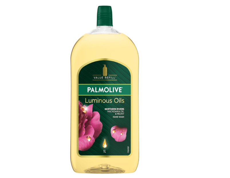 Palmolive Luminous Oils Hand Wash, Northern Rivers Macadamia Oil & Peony, 1L Refill