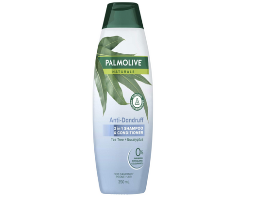 Palmolive Naturals Anti-Dandruff 2-in-1 Shampoo & Conditioner – 350mL - 2 Pack