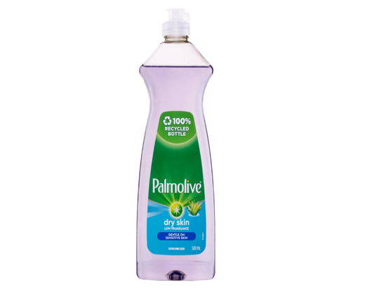 Palmolive Dry Skin Aloe Dishwashing Liquid 500mL - 2 Pack