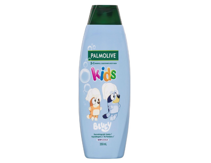 Palmolive Kids Bluey 3-in-1 Shampoo, Conditioner & Body Wash – 350mL - 2 Pack