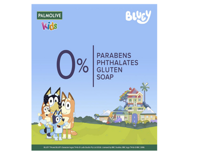 Palmolive Kids Bluey 3-in-1 Shampoo, Conditioner & Body Wash – 350mL - 2 Pack