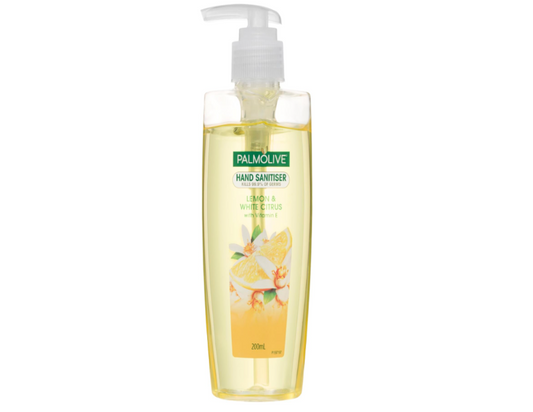 Palmolive Lemon and White Citrus with Vitamin E Hand Sanitiser - 200mL