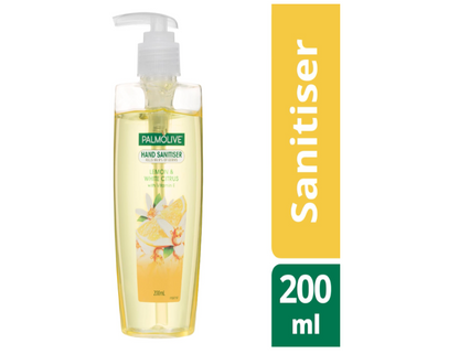 Palmolive Lemon and White Citrus with Vitamin E Hand Sanitiser - 200mL