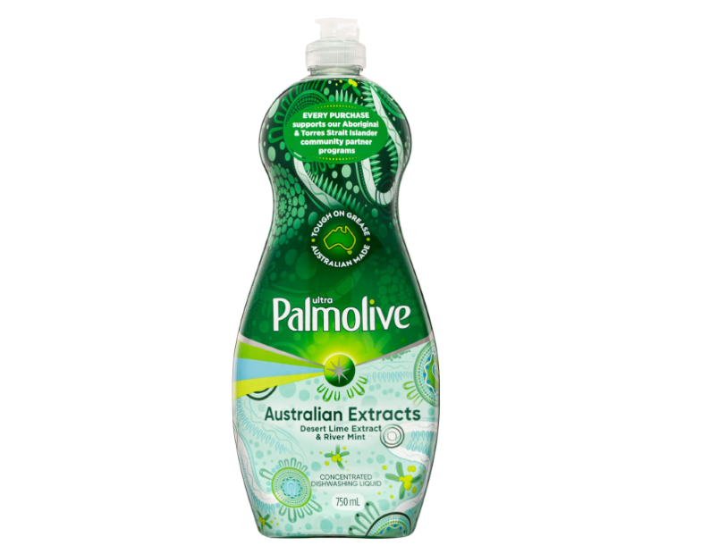 Palmolive Dish Ultra Australian Extracts Dishwashing Liquid, Desert Lime Extract and River Mint 750ml