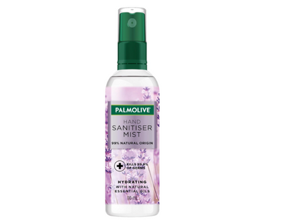 Palmolive Antibacterial Instant Hand Sanitiser Mist Spray, 110mL