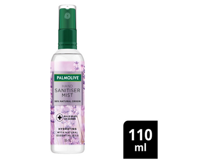 Palmolive Antibacterial Instant Hand Sanitiser Mist Spray, 110mL