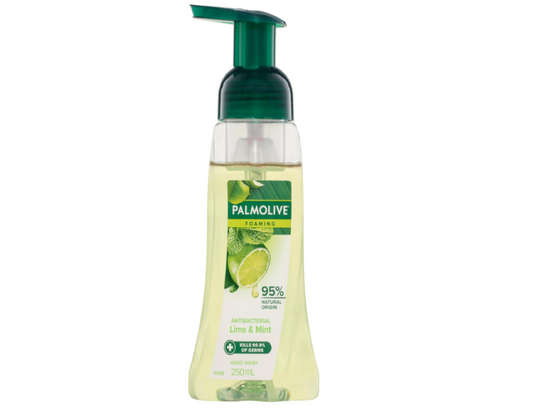 Palmolive Foaming Antibacterial Hand Wash - Lime and Mint, 250mL - 3 Pack