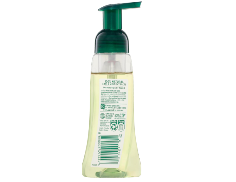 Palmolive Foaming Antibacterial Hand Wash - Lime and Mint, 250mL - 3 Pack