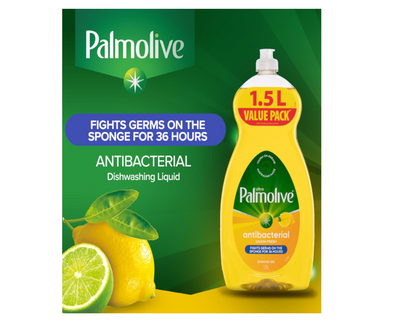 Palmolive Dish Ultra Strength Concentrate Antibacterial Dishwashing Liquid, 1.5L