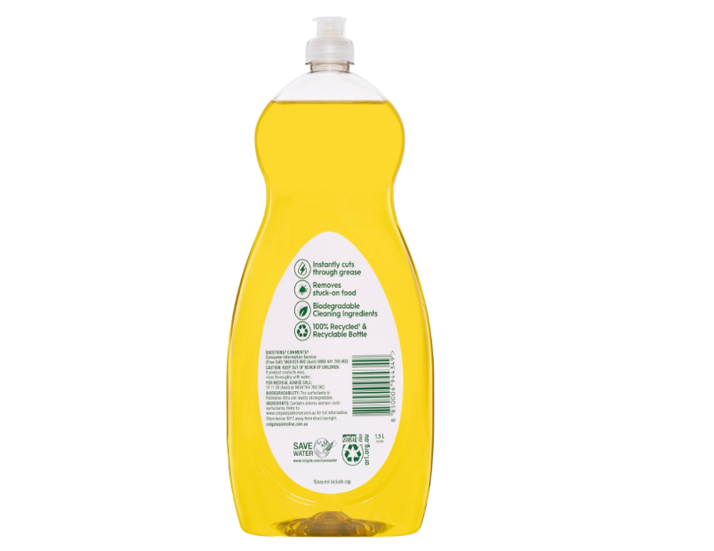 Palmolive Dish Ultra Strength Concentrate Antibacterial Dishwashing Liquid, 1.5L