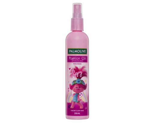 Palmolive Kids Fashion Girl Hair Detangling Spray - Wet & Dry Hair - 250mL