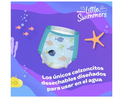 Huggies Little Swimmers Nappy Pants Small (7-12kg) 12 Count