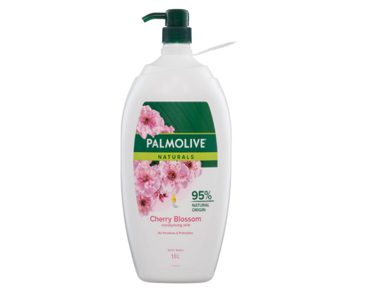 Palmolive Naturals Milk & Cherry Blossom Body Wash – 1.8L