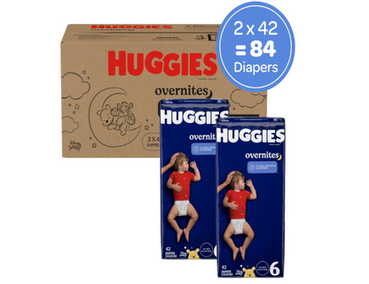 Huggies Nighttime Baby Diapers Size 6, 84 Ct, Overnites