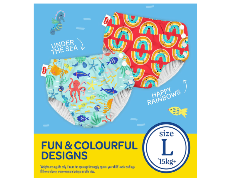 Huggies Little Swimmers Reusable Swim Nappy Large (15+kg)