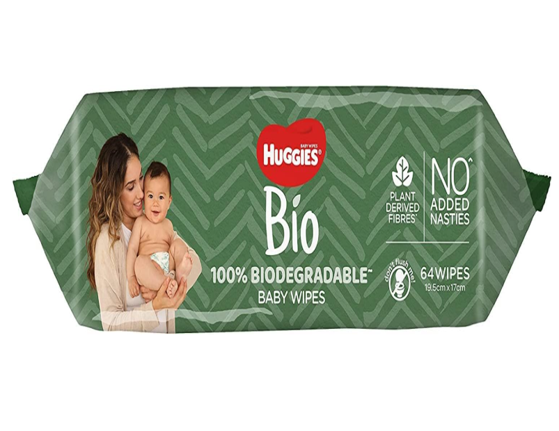 Huggies Bio Baby Wipes 256 Count