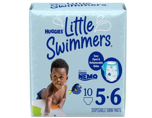 Huggies Little Swimmers Nappy Pants Large (14kg+) 10 Count