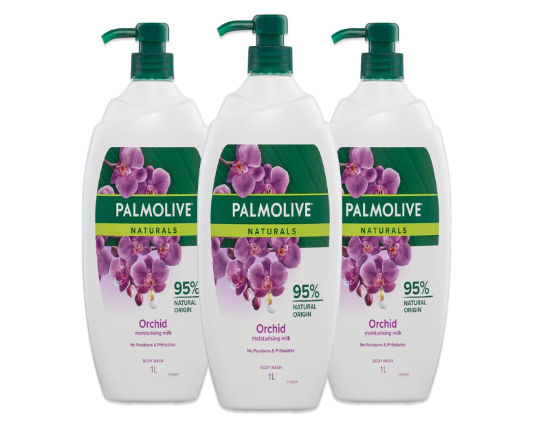 Palmolive Naturals Milk & Wild Orchid Body Wash - 3L