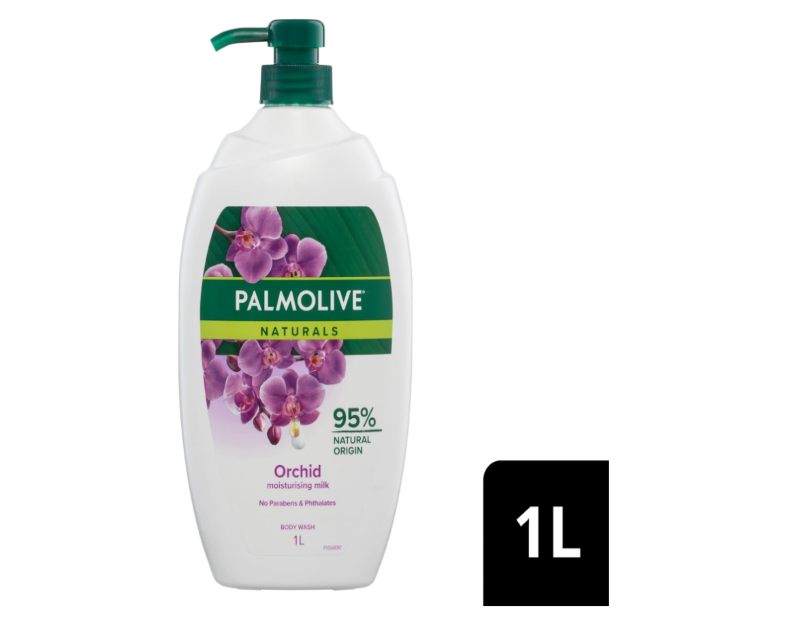 Palmolive Naturals Milk & Wild Orchid Body Wash - 3L