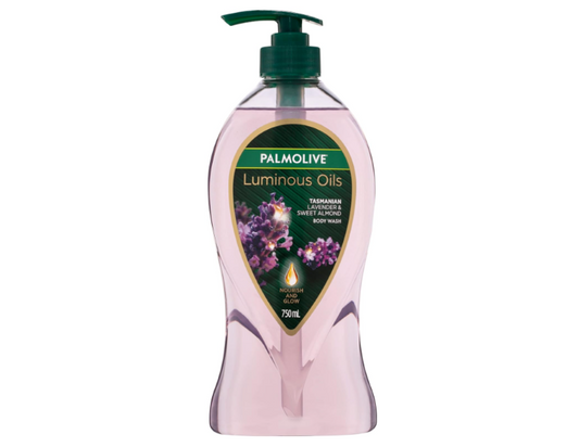 Palmolive Luminous Oils Body Wash - Tasmanian Lavender & Sweet Almond - 750mL