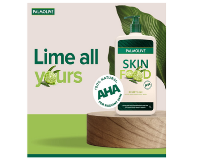 Palmolive Skin Food Desert Lime Body Wash - 1L