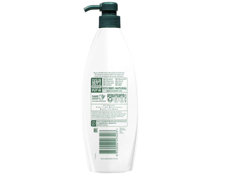 Palmolive Naturals Smooth & Shine with Macadamia Oil & Keratin Hair Conditioner - 700mL