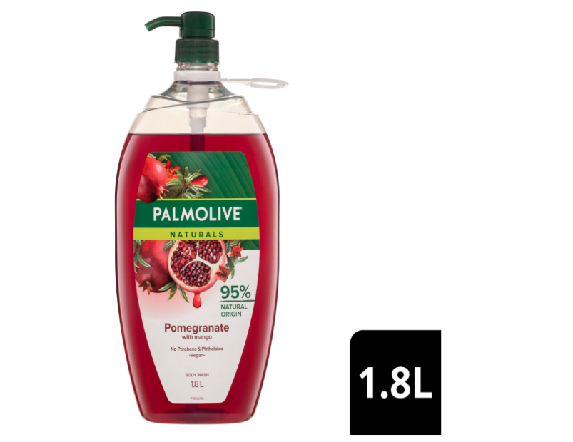 Palmolive Naturals Pomegranate & Mango Body Wash - 1.8L